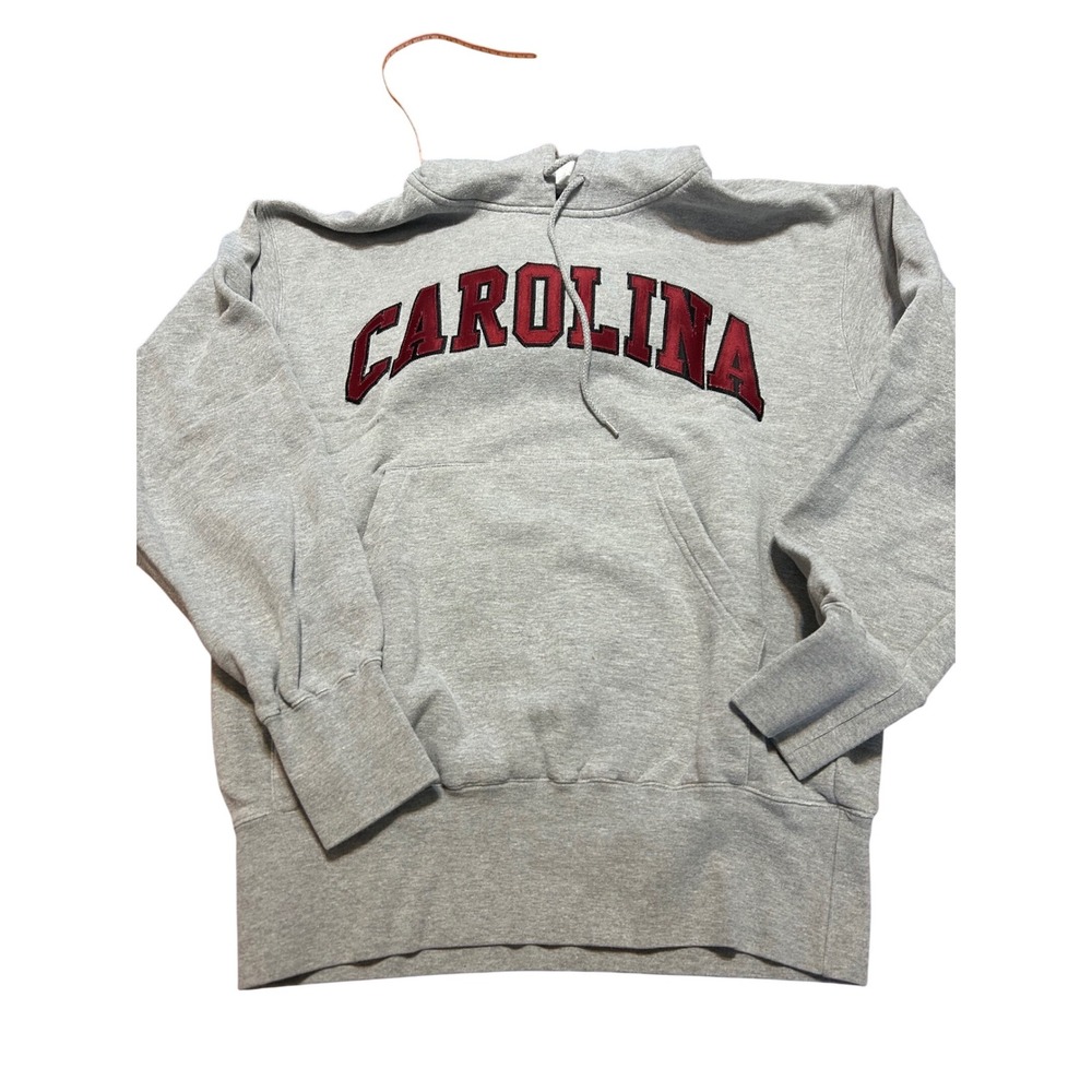 VTG Majestic Carolina Hoodie – Gray – USC Gamecocks - No Size Tag (Fits L/XL)